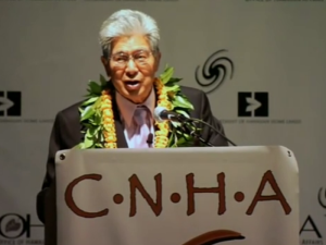 Senator Akaka Speaks at the Native Hawaiian Convention