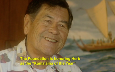 Historic Hawaiʻi Foundation’s 2011 Kamaʻāina of the Year: Herb Kāne