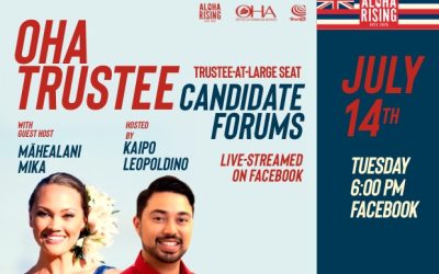 OHA Trustee Candidate Forums – OHA At-Large