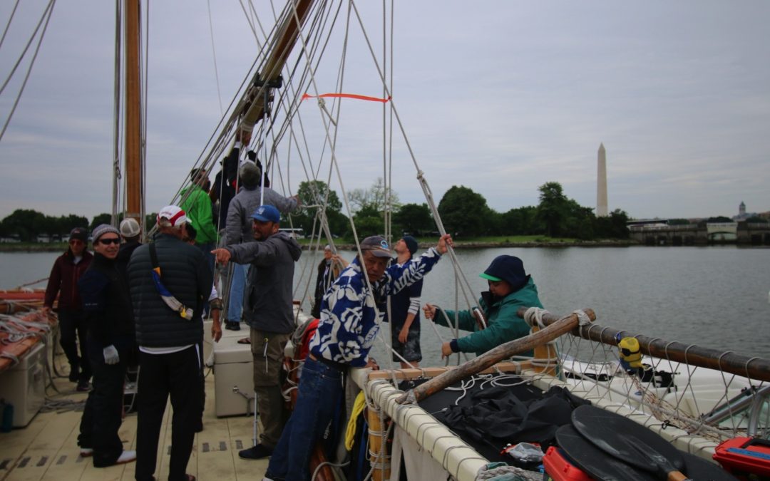 Mast Stepping in Washington DC