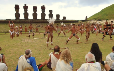 Worldwide Voyage | Rapa Nui Arrival Ceremony