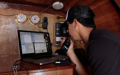 On Board Hōkūleʻa: How to Transfer Data at Sea