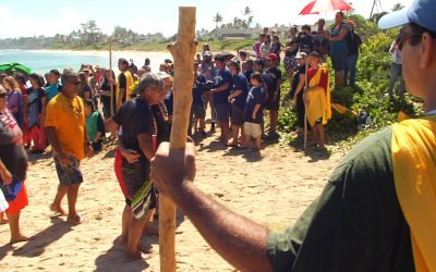 Hōkūleʻa’s First Visit to Lāʻie, Oʻahu