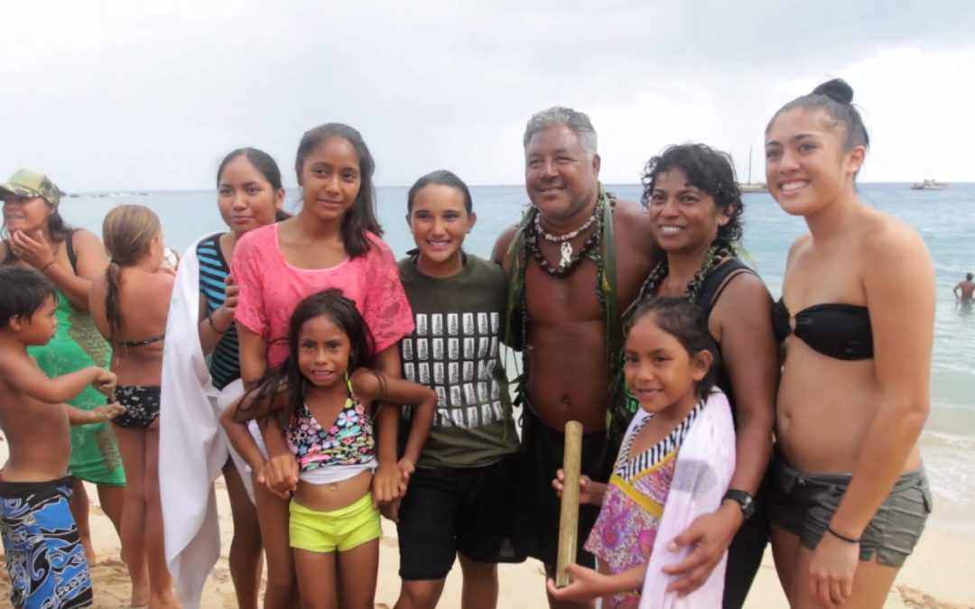 Nā Pua Noʻeau Lānaʻi Visits Hōkūleʻa