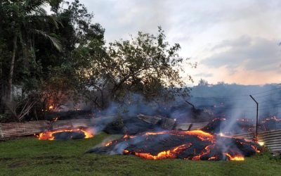 Lava’s slow approach is reshaping Hawaii village life