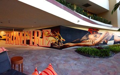 Kamea Hadar Mural at Rum Fire