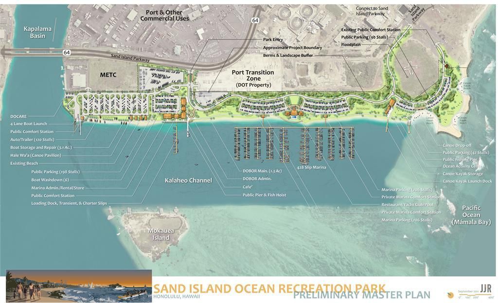 State Response to Sand Island Development Concerns