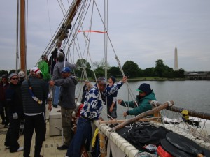 Mast Stepping in Washington DC