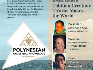 Polynesian Ancestral Knowledge | Episode 4 – Tahitian Creation: Taʻaroa Makes the World